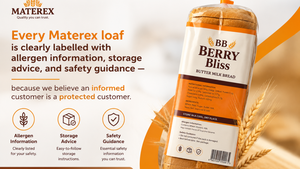 Materex Bakery is a brand of Zubitex Foods, operating from No. 5 Bakery Close, Rumukwuchi, Shell Pipe Line, Port Harcourt, Rivers State. We are a specialty bread bakery dedicated to producing high-quality, consistently fresh loaves for the Port Harcourt market and beyond.